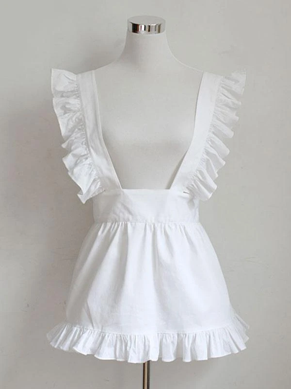 Maid Lolita Apron Sweet Lolita Accessory Kawaii Maid Costume