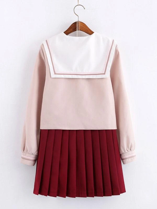 School Uniform JK Outfit Sailor Suit Set - Image 3