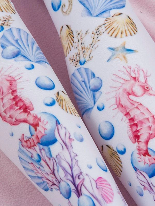 Sweet Lolita Stocking Pink Spandex Animal Print Lolita Accessories - Image 7