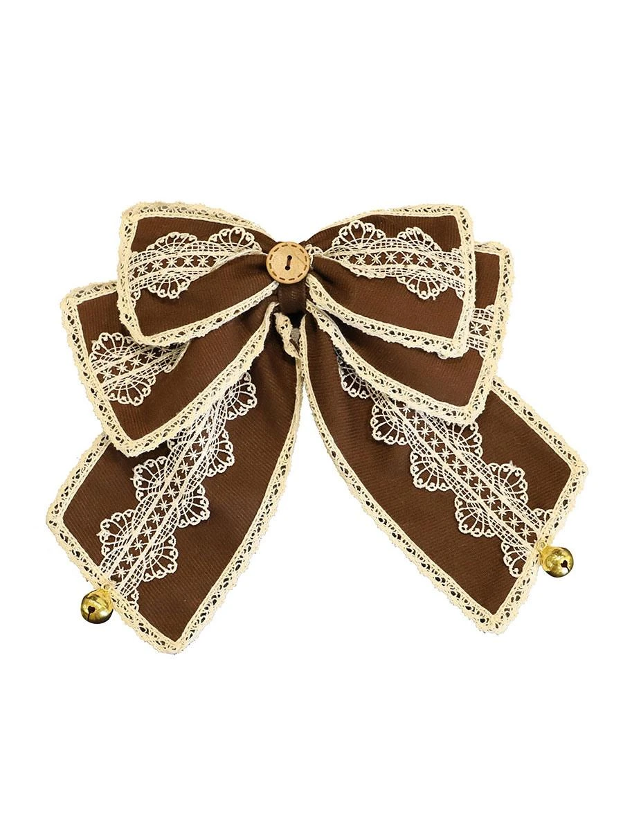 Sweet Lolita JSK Dress 4-Piece Set Polyester Sleeveless Christmas Lolita Jumper Skirt Outfit - Image 9