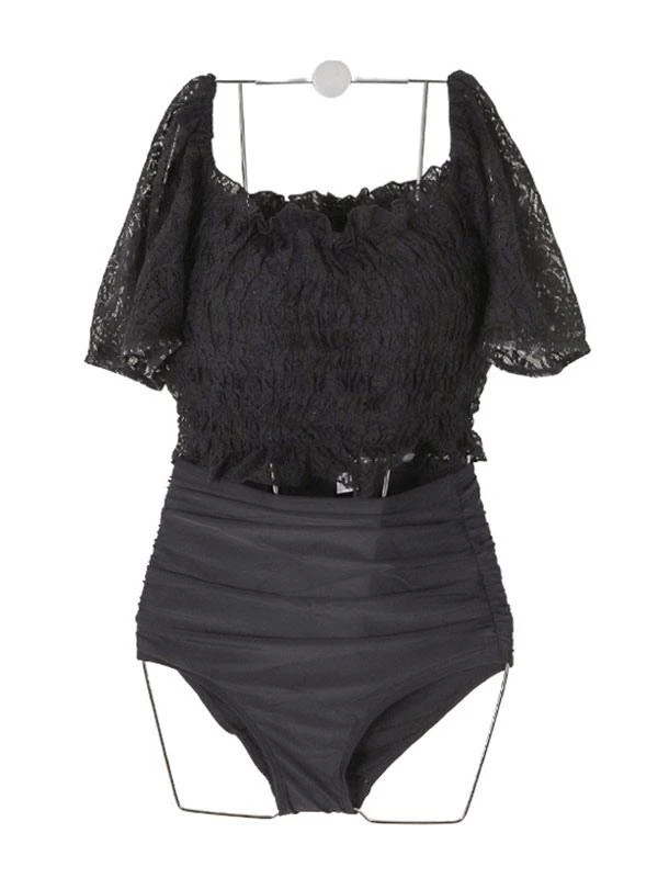 Sweet Swimsuits Ruffles Lace Kawaii Bathing Suits For Women - Image 5