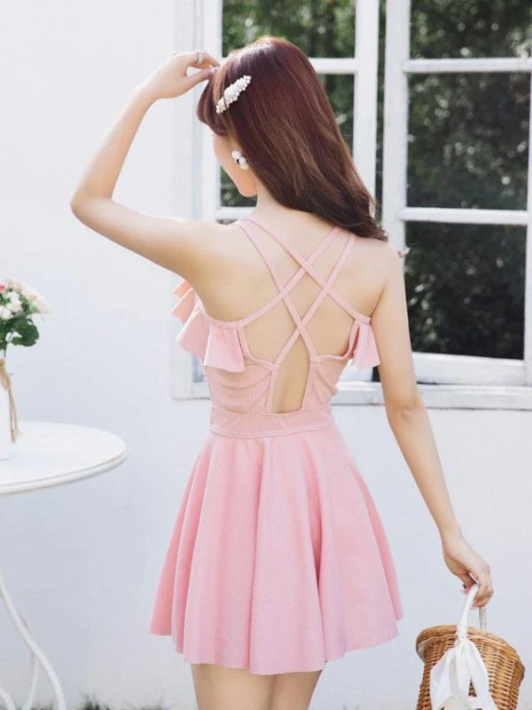 Sweet Swimsuits Ruffles Lolita Kawaii Bathing Suits For Women - Image 6