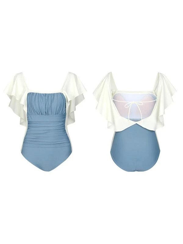 Sweet Swimsuits Ruffles Jumpsuit Swimsuit - Image 8