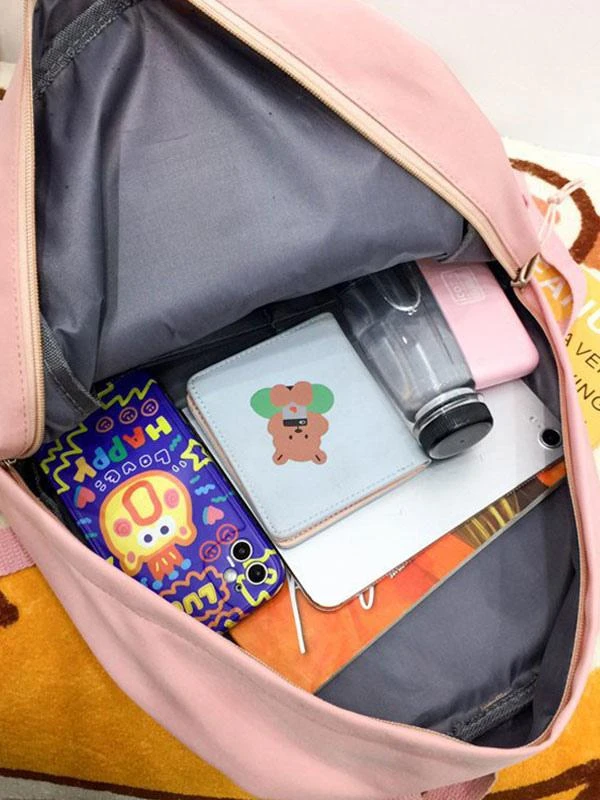 Backpacks Bunny Ears 5 Colors Daily Casual Cute Lolita Bag - Image 3