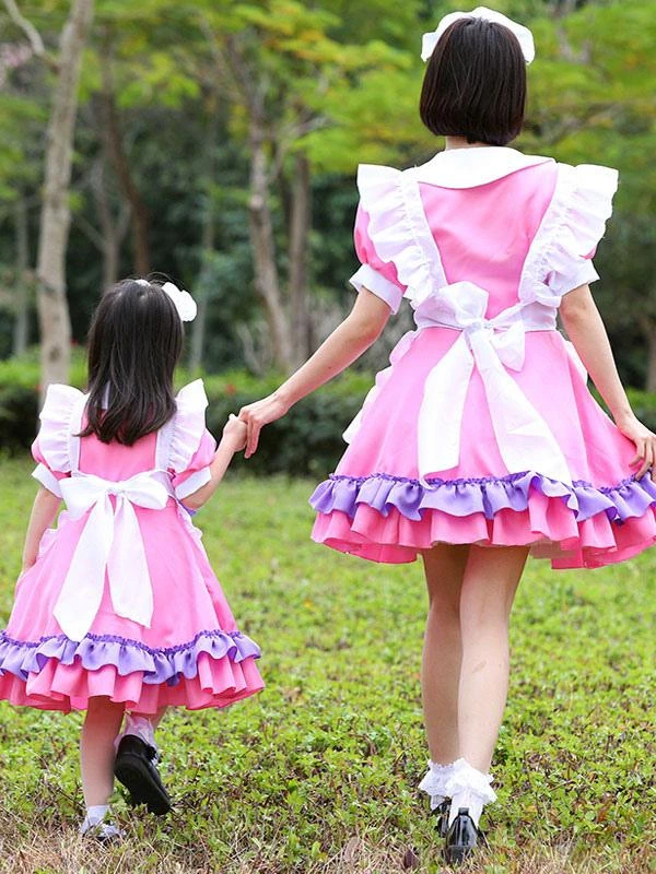 Pink Lolita OP Dress Ruffles Lolita One Piece Dresses - Image 4
