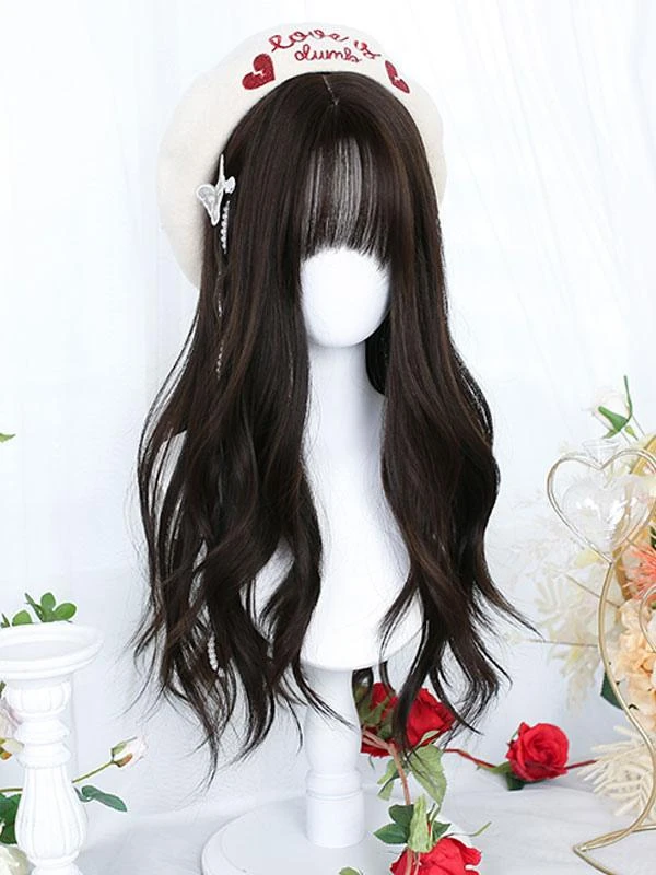 Tan Lolita Wigs Long Heat-resistant Fiber Lolita Accessories - Image 2