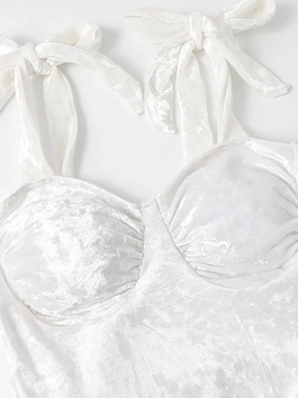 Sweet Lolita Outfits White Ruffles Sleeveless Jumpsuit - Image 8