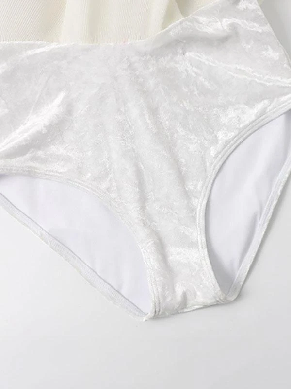 Sweet Lolita Outfits White Ruffles Sleeveless Jumpsuit - Image 10