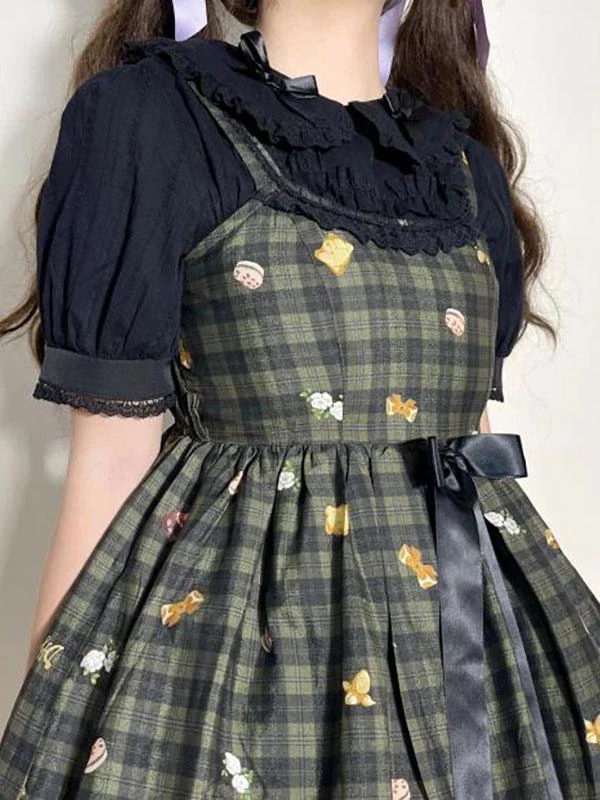 Sweet Lolita Blouses Lolita Top White Short Sleeves Ruffles Lolita Shirt - Image 5