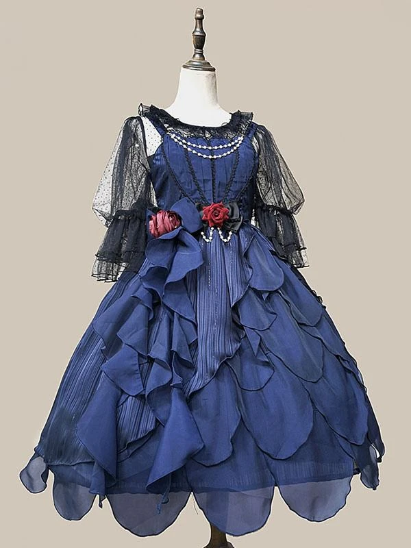 Sweet Lolita Blouses Infanta White Lolita Top Short Sleeves Lace Pleated Lolita Shirt - Image 4