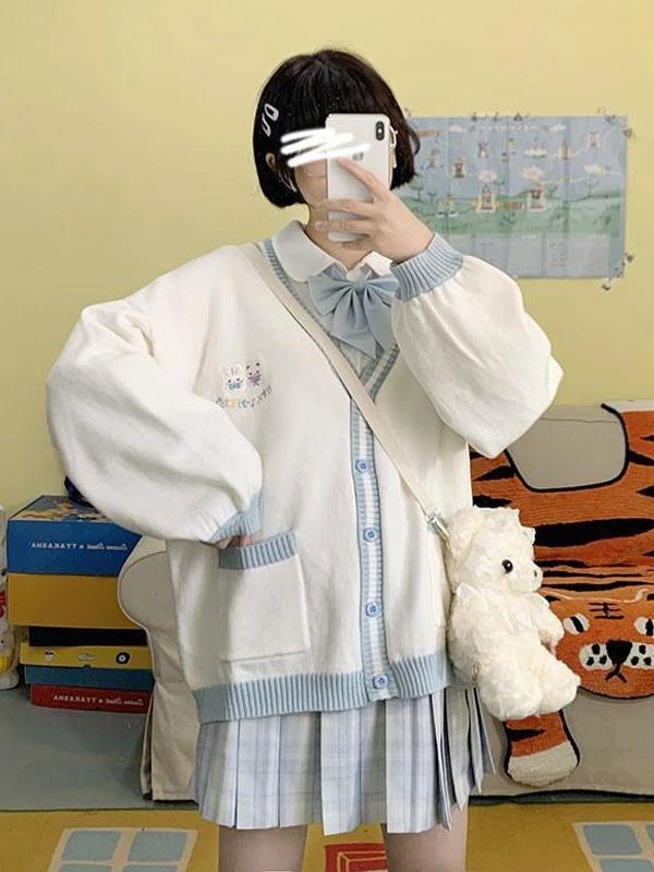 Sweet Lolita Coats Ecru White Coat Overcoat Polyester Lolita Outwears