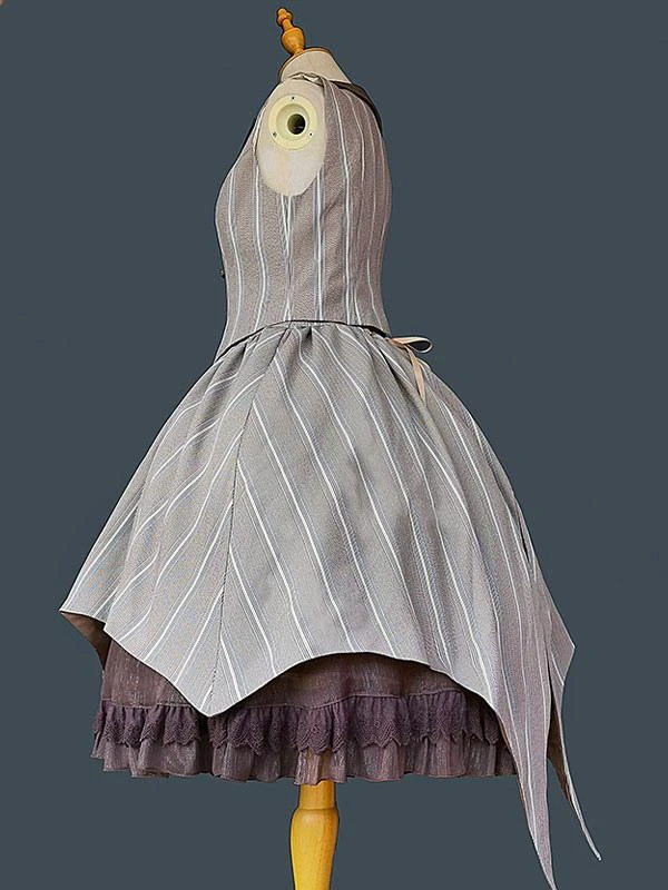 Academic Lolita Coats Coffee Brown Infanta Polyester Top Top Summer Lolita Outwears - Image 8