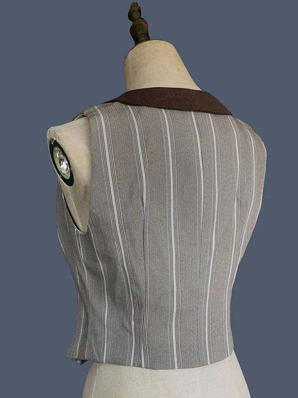 Academic Lolita Coats Coffee Brown Infanta Polyester Top Top Summer Lolita Outwears - Image 7