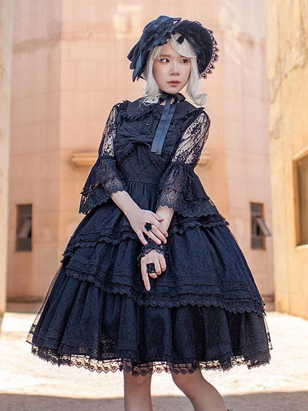 Goth Lolita Jsk Dress - Image 3