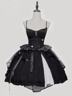 Gothic Lolita Skirt Black Chains Lolita Skirts