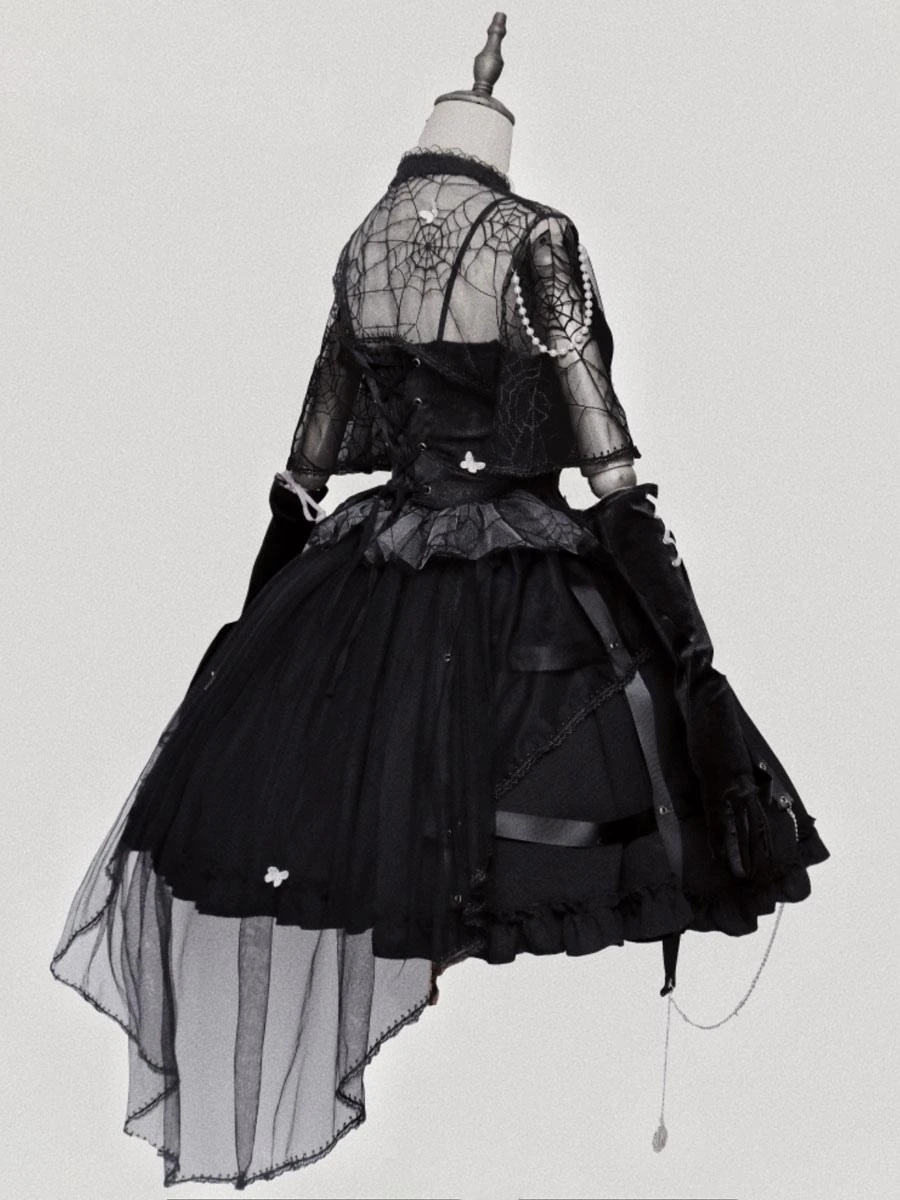 Gothic Lolita Skirt Black Chains Lolita Skirts - Image 5