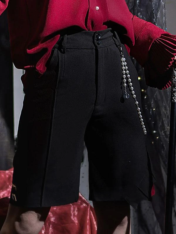 Gothic Lolita Bloomers Straight Red Lolita Shorts