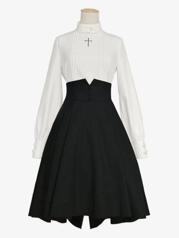 Gothic Lolita SK Black Lolita Skirts - Image 3