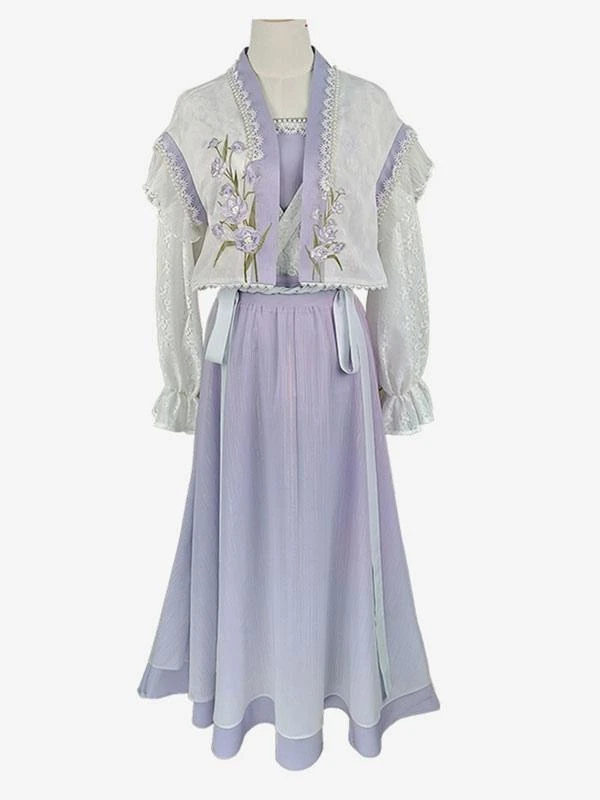 White Lolita Blouses Lolita Top Long Sleeves Lolita Shirt - Image 4