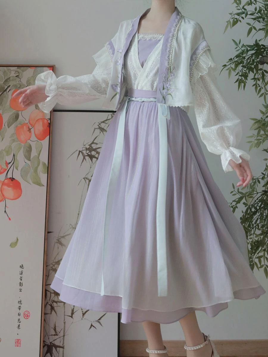 White Lolita Blouses Lolita Top Long Sleeves Lolita Shirt - Image 3