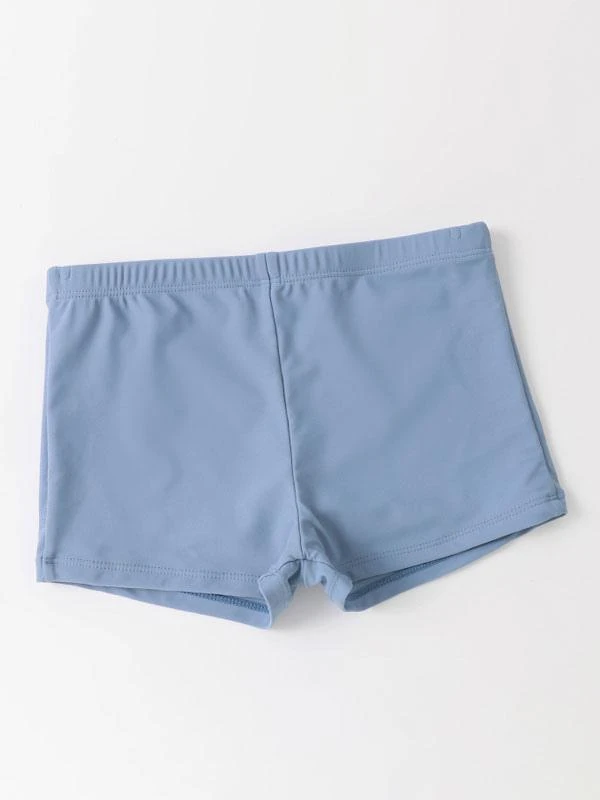 Academic Lolita Swimsuits Deep Blue Bows Short Sleeves Dress Pants - Image 9