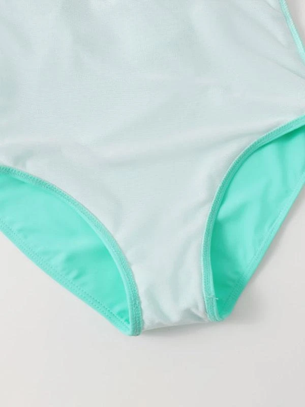 Academic Lolita Swimsuits Mint Green Bows Sleeveless One Piece - Image 10