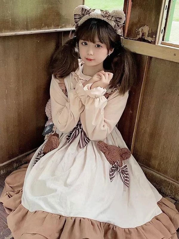 Sweet Lolita Dress Polyester Sleeveless Dress - Image 2