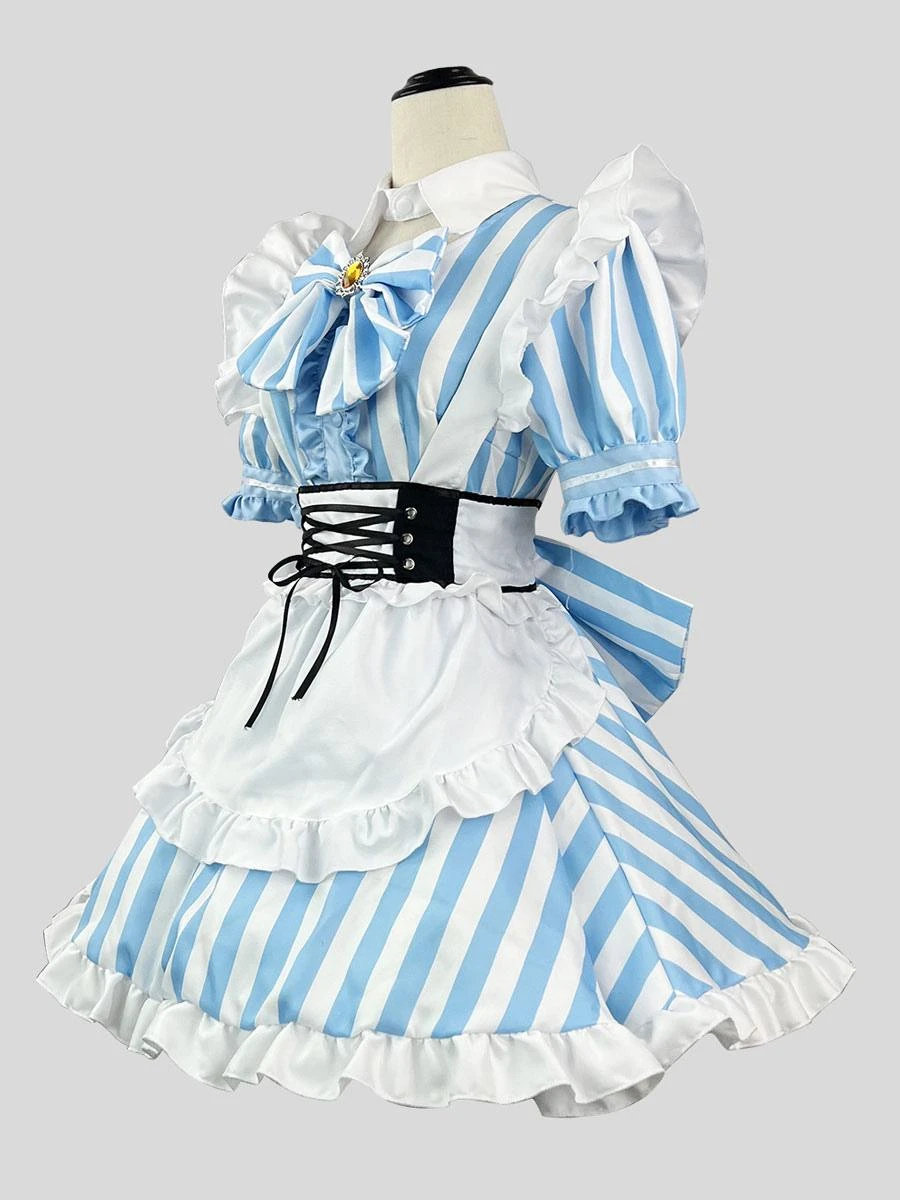 Sweet Maid Lolita Dress Polyester Short Sleeves Straps Lolita Dress - Image 4