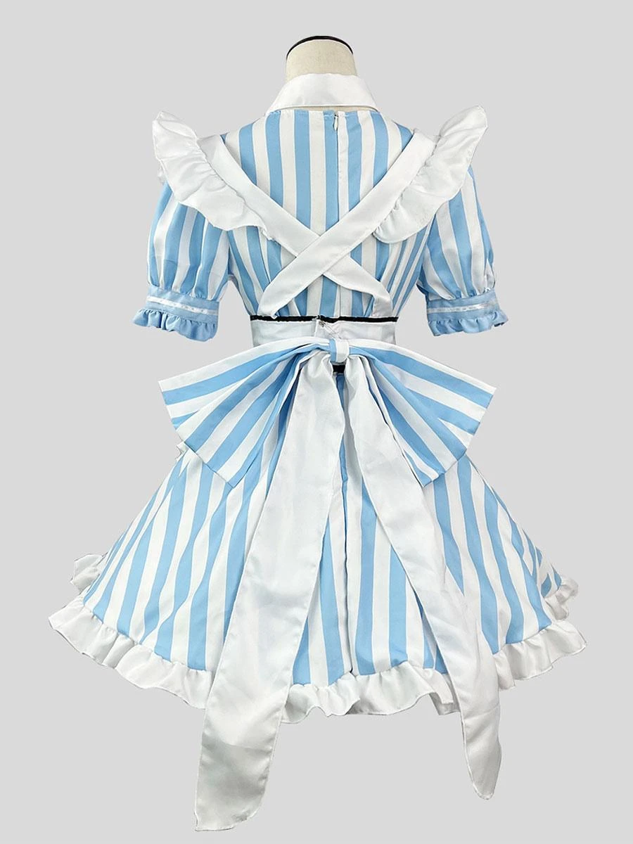 Sweet Maid Lolita Dress Polyester Short Sleeves Straps Lolita Dress - Image 3