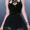 Black Gothic Camisole Top Halter Lolita Top