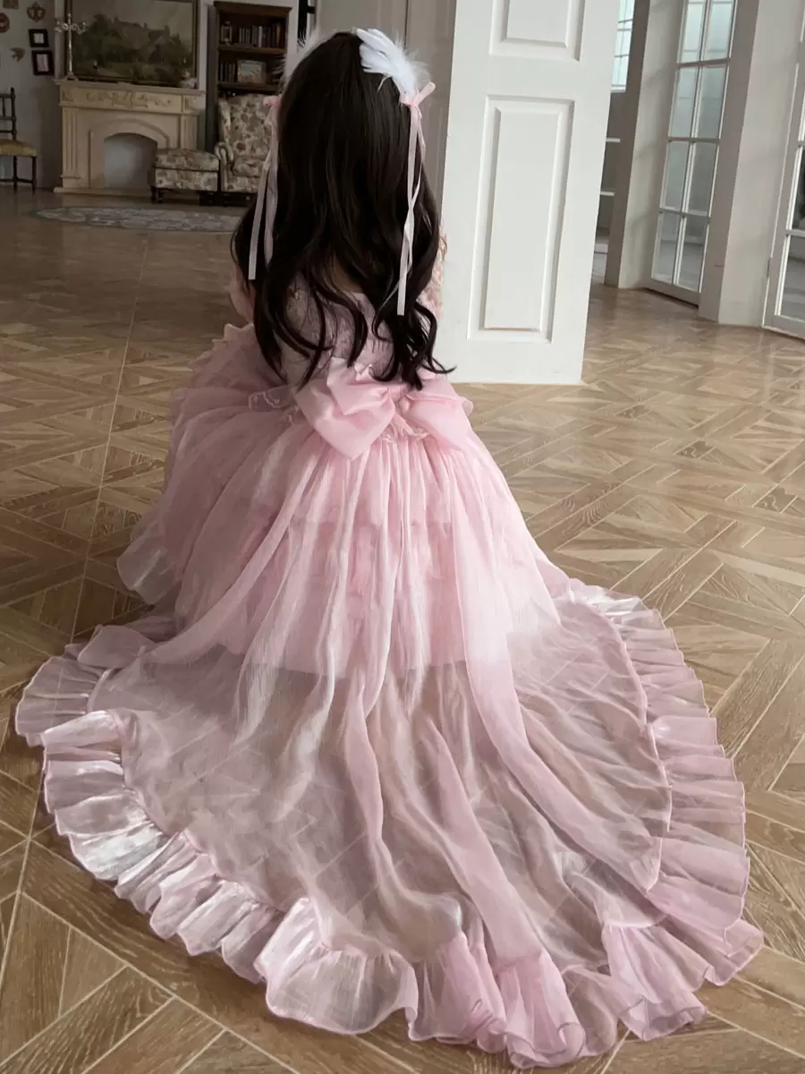 Gothic Lolita Dresses Lace Up Bows White Light Sky Blue - Image 8