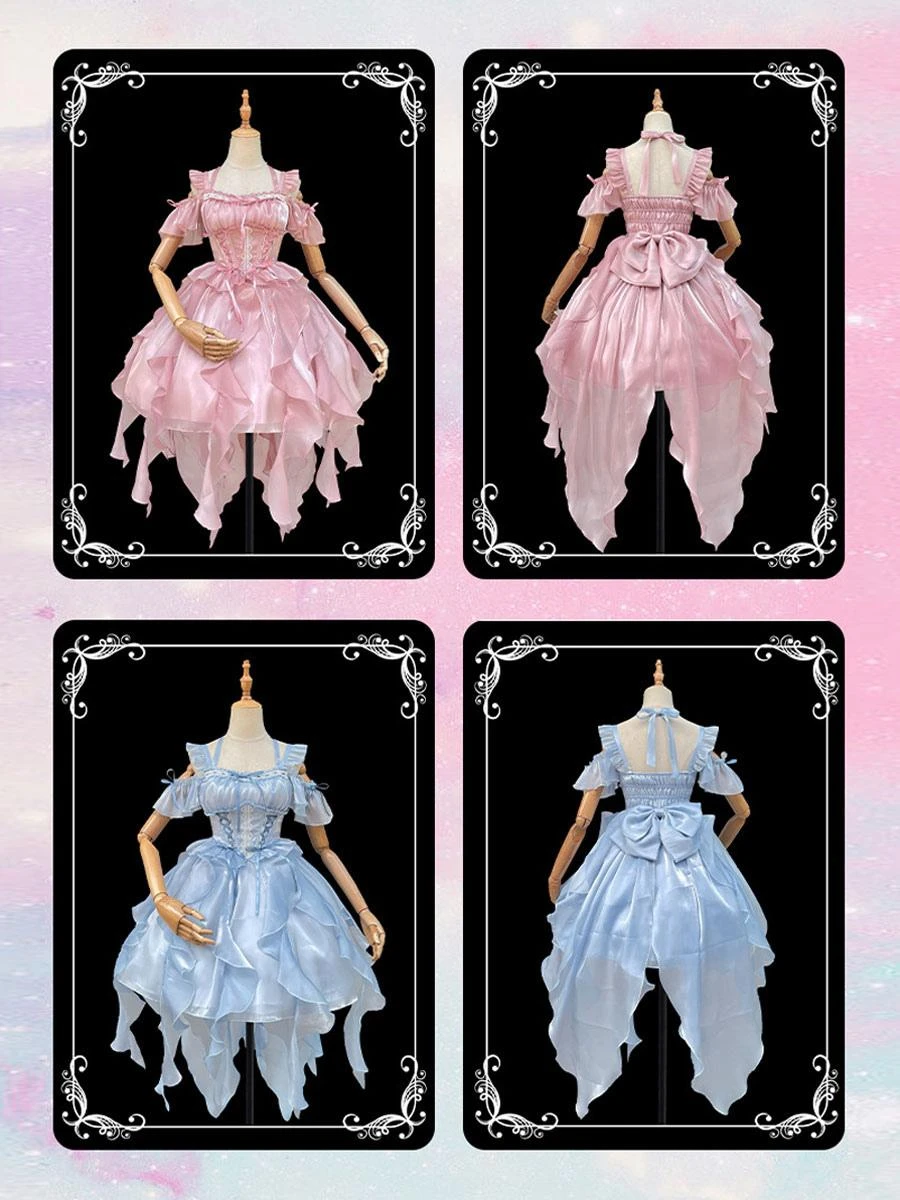 Lolita Dress Polyester Short Sleeves Lolita - Image 10