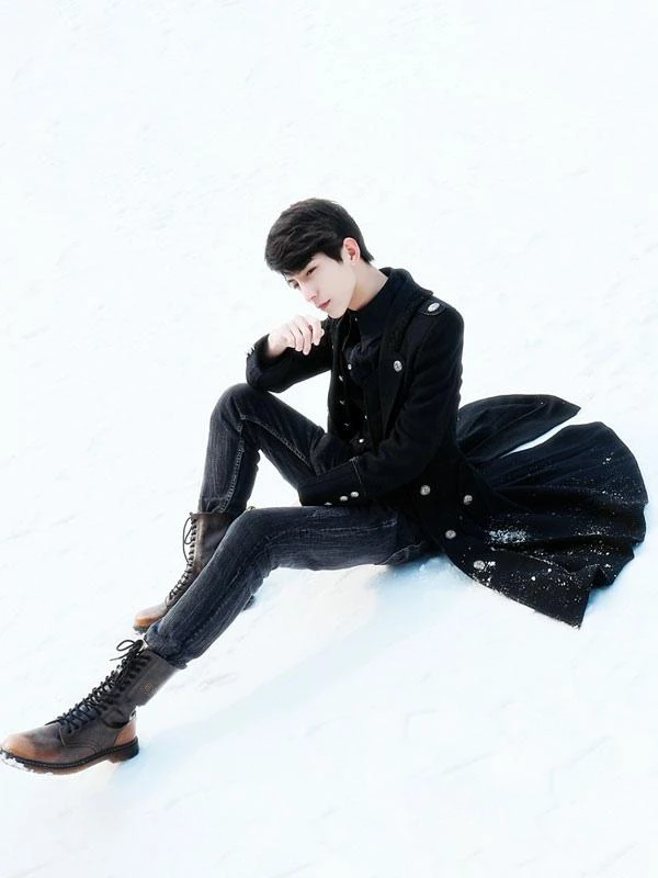 Steampunk Ouji Lolita Coats Black Coat Metal Details Overcoat Polyester Fall Lolita Outwears - Image 2