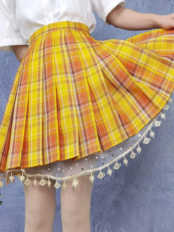 Sweet Lolita Bloomers Sequins Ruffles White Lolita Shorts - Image 4