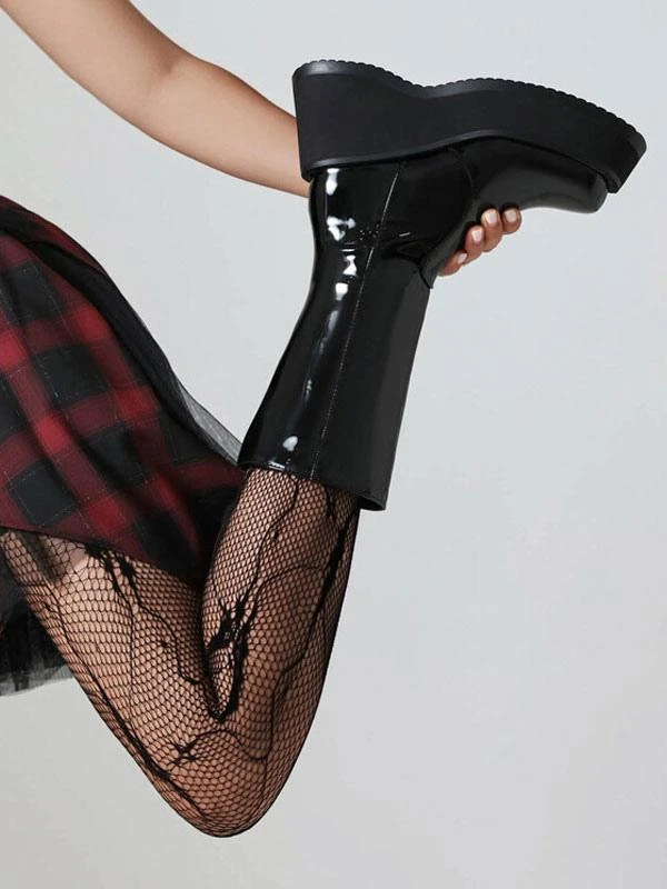 Women's Round Toe Heelless Booties - Image 4