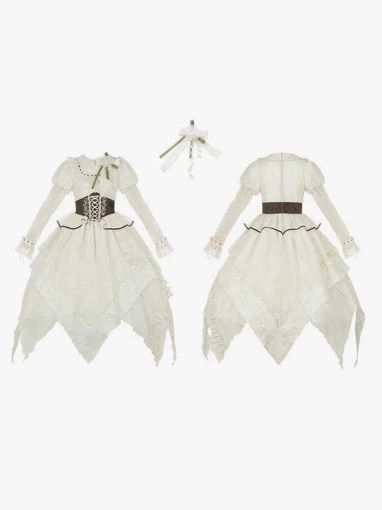 Sweet Lolita Dress Polyester Long Sleeves Dress Sweet Lolita Dress - Image 8