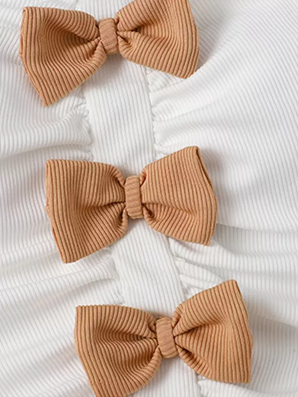 ROCOCO Style Lolita Swimsuits Orange Bows Ruffles Color Block Sleeveless Jumpsuit - Image 8