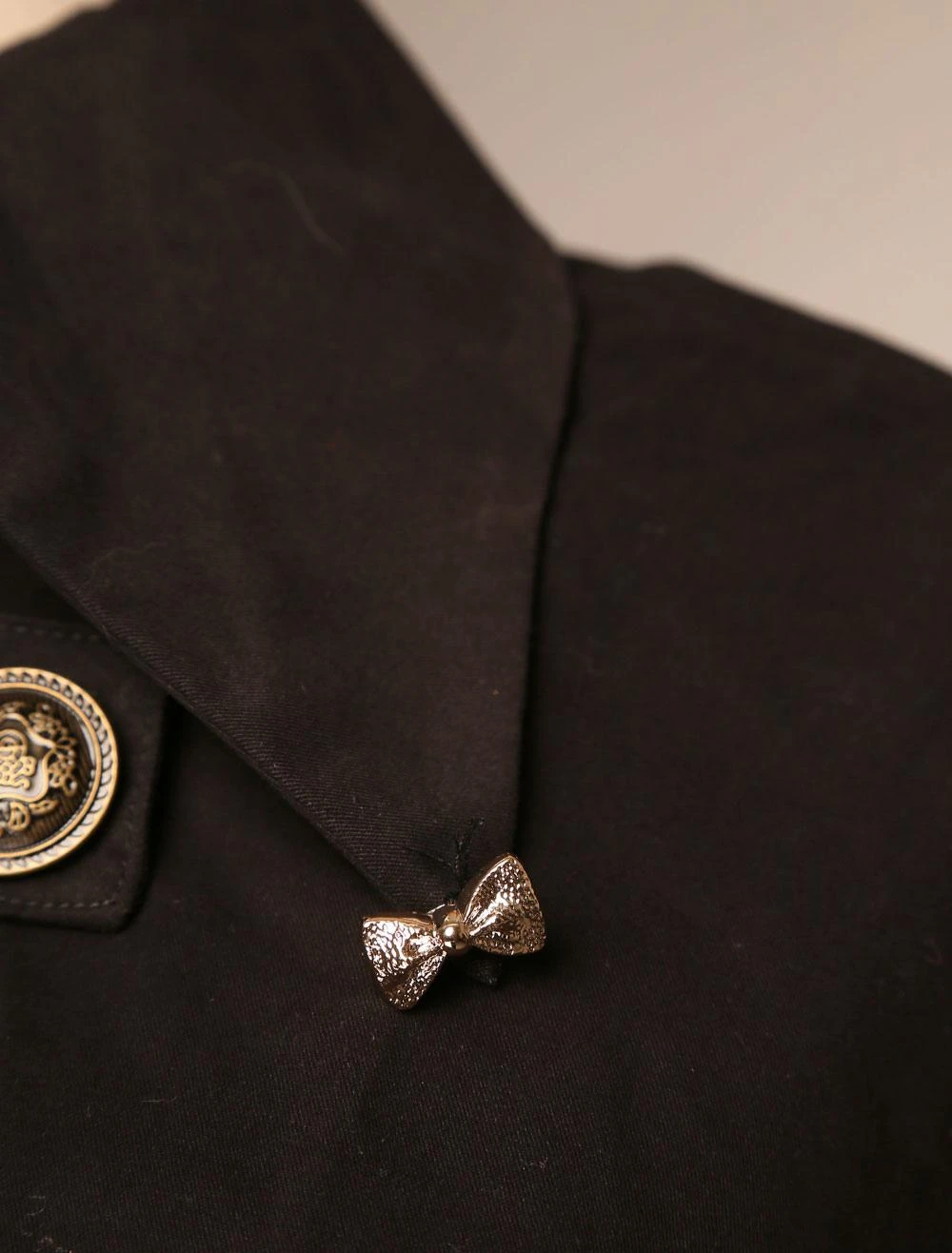 Gothic Lolita Vintage Cape Military Style Cross Regression Victorian Cape - Image 6