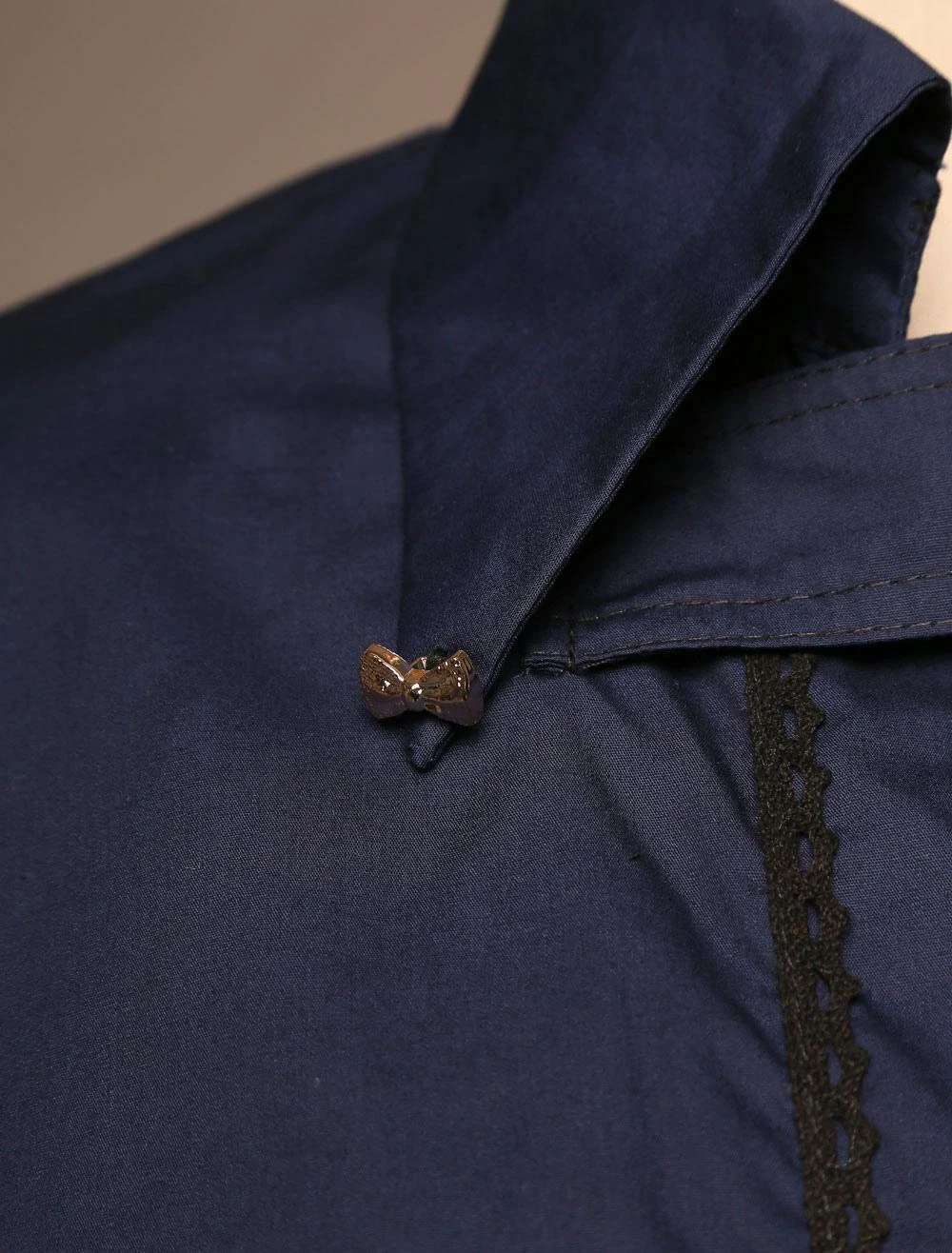 Gothic Lolita Vintage Cape Military Style Cross Regression Victorian Cape - Image 7