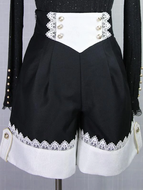 Gothic Ouji Lolita Coats Black Coat Lace Bows Overcoat Polyester Spring Lolita Outwears - Image 4