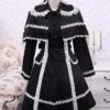 Lolitashow Black Cotton Lolita Jacket