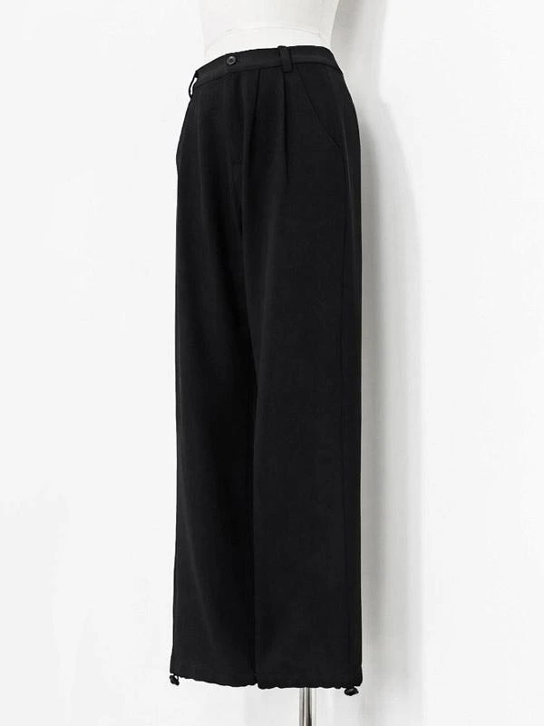 Gothic Lolita Pant Ouji Style Black Straight Lolita Trousers - Image 5